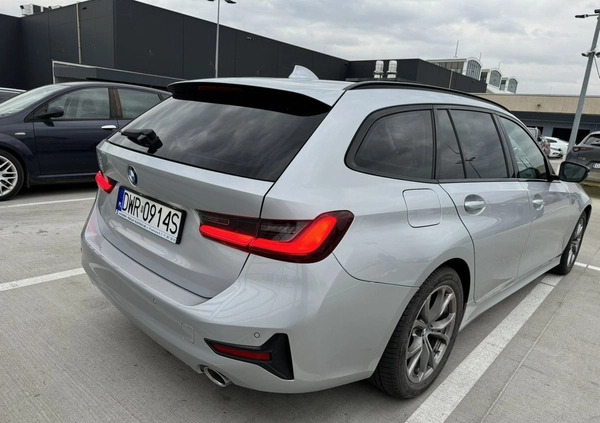 BMW Seria 3 cena 100000 przebieg: 33400, rok produkcji 2020 z Wrocław małe 254